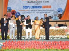 Shri Gurdeep Singh, CMD, NTPC conferred Leadership Excellence Award from Hon’ble President of India