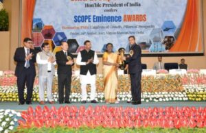 Shri Gurdeep Singh, CMD, NTPC conferred Leadership Excellence Award from Hon’ble President of India