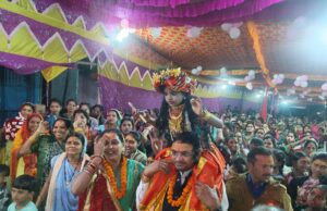 श्रीकृष्ण – रुक्मिणी विवाह प्रसंग का वर्णन जीवात्मा व परमात्मा के मिलन का प्रतीक है : देवी तन्नू पाठक