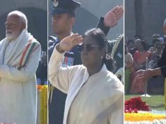 राष्ट्रपति-प्रधानमंत्री ने महात्मा गाँधी की पुण्यतिथि पर किया नमन