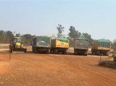 उत्खनन : एक जेसीबी, एक ट्रेक्टर और चार हाईवा जब्त…