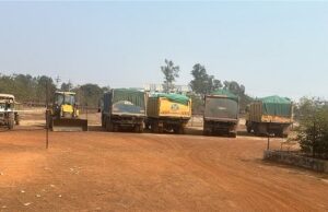 उत्खनन : एक जेसीबी, एक ट्रेक्टर और चार हाईवा जब्त…