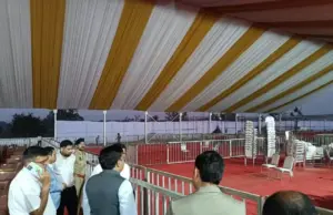 पाली महोत्सव 2026 की तैयारियां अंतिम चरण में, कलेक्टर और एसपी ने आयोजन स्थल का किया निरीक्षण