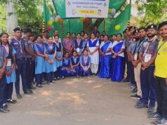 स्काउट गाइड ने शुरू किया प्याऊ घर, शरबत और गुड़ चना का वितरण