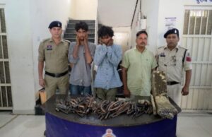 एसी कॉपर वायर चोरी का खुलासा: बिलासपुर पुलिस ने चोर और कबाड़ी खरीददार को किया गिरफ्तार