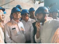 उद्योग एवं सार्वजनिक उपक्रम मंत्री लखनलाल देवांगन ने किया वेदांता पावर प्लांट के घटनास्थल का निरीक्षण