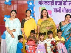 NTPC लारा की प्रयास से आंगनवाड़ी केंद्र बन रहे है सर्वसुविधा युक्त