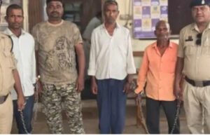 4 मवेशी तस्कर गिरफ्तार:पिकअप में ठूंस-ठूंसकर ले जा रहे थे पुलिस ने सभी मवेशियों को मुक्त कराया…