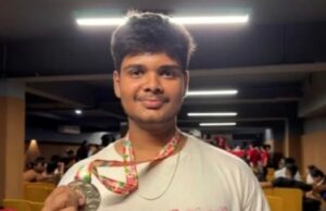 पावरलिफ्टिंग चैंपियनशिप में श्रेयांश साहू ने जीता सिल्वर मेडल, कोरबा का नाम किया रोशन