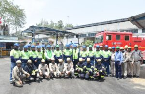 बालको ने मेटल डिवीजन पेट्रोल पंप में अग्नि आपातकालीन मॉक ड्रिल का किया आयोजन