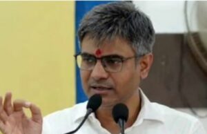 आप से भाजपा में गए राज्यसभा सांसद संदीप पाठक पर गिरफ्तारी का खतरा, घर के चारों तरफ बैरीकेडिंग