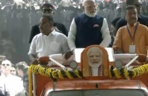 कुछ देर में शुभेंदु अधिकारी लेंगे शपथ, ब्रिगेड परेड ग्राउंड पहुंचे PM मोदी…