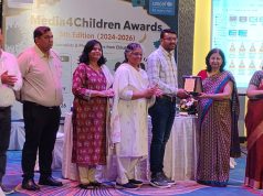 बच्चों के हित में श्रेष्ठ रिपोर्टिंग करने वाले पत्रकारों को दिया गया मीडिया फॉर चिल्ड्रन अवार्ड