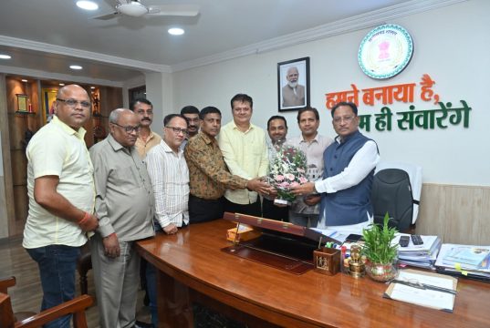 मुख्यमंत्री श्री साय से मिली कोरबा प्रेस क्लब की नवनिर्वाचित कार्यकारिणी, मिला आत्मीय स्वागत और मार्गदर्शन