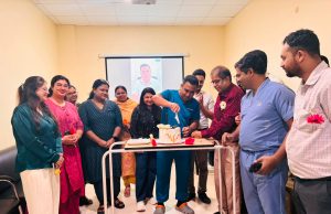 एनकेएच में मनाया गया डॉक्टर्स-डे, मरीजों की सेवा का लिया संकल्प