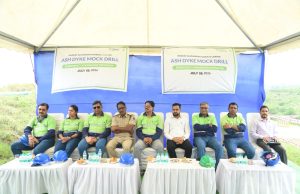 बालको ने ऐश डाइक में किया आपातकालीन मॉक ड्रिल का आयोजन