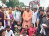 छात्रों पर लाठीचार्ज के विरोध में कोरबा जिला युवा कांग्रेस एवं एनएसयूआई ने प्रधानमंत्री का पुतला दहन किया
