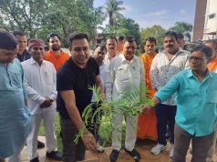 न्यू कोरबा हॉस्पिटल परिसर में ‘एक पेड़ मां के नाम’ अभियान के तहत पौधारोपण