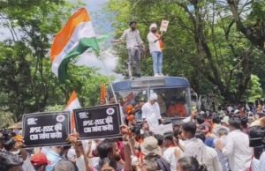 विधानसभा घेराव के बाद छात्रों पर FIR: 100 नामजद, 500 अज्ञात, ABVP ने देशभर में आंदोलन का किया ऐलान