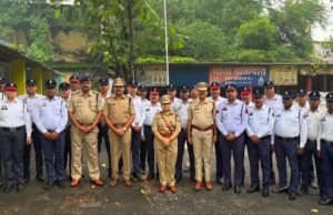 यातायात थाना में हर्षोल्लास के साथ मनाया गया 80वां स्वतंत्रता दिवस, DSP ज्योत्सना चौधरी ने ध्वजारोहण कर दी तिरंगे को सलामी