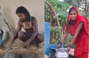 आग की तपिश से ज्यादा सताती थी पानी की किल्लत, अब आंगन में बहती है नल की धार