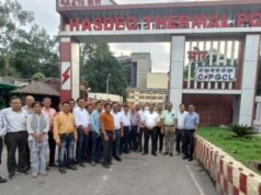 हसदेव ताप विद्युत गृह के मुख्य द्वार पर जला ‘आशीर्वाद का दीया’, सेवा संकल्प अभियान का हुआ शुभारंभ