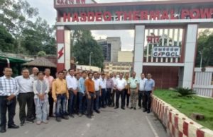 हसदेव ताप विद्युत गृह के मुख्य द्वार पर जला ‘आशीर्वाद का दीया’, सेवा संकल्प अभियान का हुआ शुभारंभ