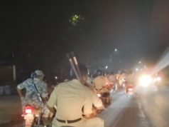 गणेशोत्सव और विश्वकर्मा पूजा को लेकर कोरबा पुलिस अलर्ट, शहर में बाइक पेट्रोलिंग कर गणेश पंडालों का लिया जायजा