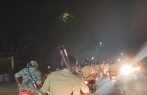 गणेशोत्सव और विश्वकर्मा पूजा को लेकर कोरबा पुलिस अलर्ट, शहर में बाइक पेट्रोलिंग कर गणेश पंडालों का लिया जायजा