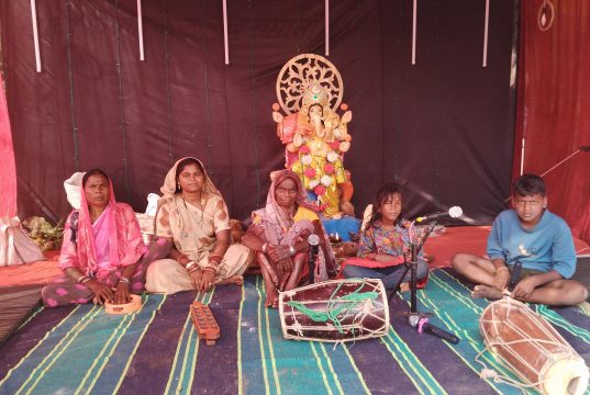 अनोखी परंपरा: छत्तीसगढ़ के इस गाँव में नवरात्रि पर दुर्गा माता की जगह विघ्नहर्ता श्री गणेश जी की होती है स्थापना