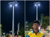 डीएमएफ की पहल से रिस्दी चौक रोशन, रात में राहगीरों और वाहन चालकों को मिली सुविधा