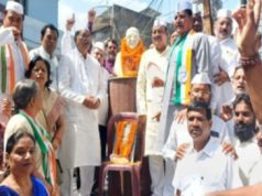 गांधी-शास्त्री जयंती पर कांग्रेस नेताओं ने किया महापुरुषों को नमन