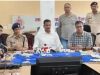ज्वेलर्स दुकान की दीवार में छेद कर लाखों के आभूषण चोरी, दो आरोपी गिरफ्तार