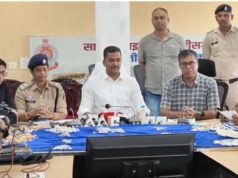 ज्वेलर्स दुकान की दीवार में छेद कर लाखों के आभूषण चोरी, दो आरोपी गिरफ्तार