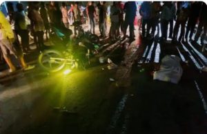 बाकीमोंगरा खदान नंबर-2 के पास भीषण सड़क हादसा, एक की मौत, तीन गंभीर