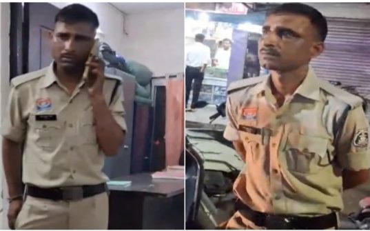 नशे में ड्यूटी में तैनात CAF जवान पर गाड़ी की चाबी निकालने और गाली-गलौज का आरोप