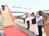 राष्ट्रपति द्रौपदी मुर्मु छत्तीसगढ़ प्रवास के पश्चात रायपुर से हुईं रवाना